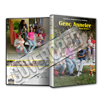 Genç Anneler - Young Mothers - 2025 Türkçe Dvd Cover Tasarımı